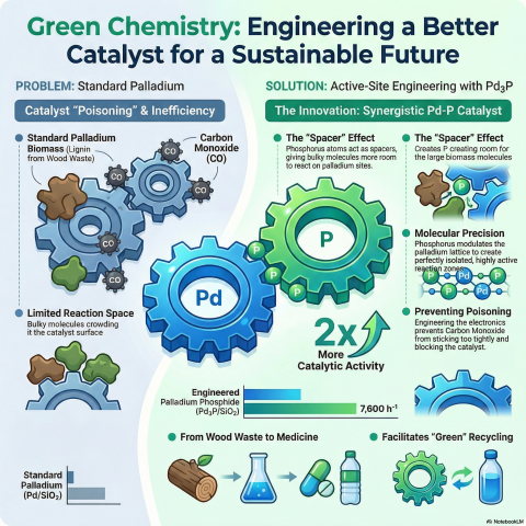 Infografik - Carbonylation catalysis of aryl halides through active-site engineering