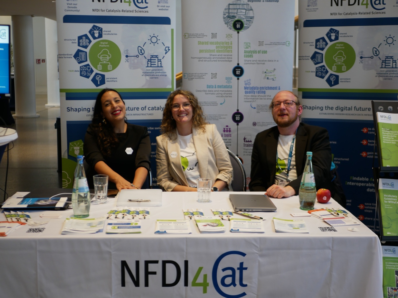 NFDI4Cat Ausstellerstand