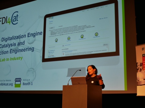Dr. Sara Espinoza spricht über NFDI4Cat