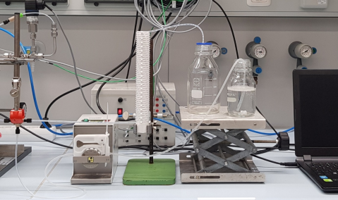 capillary coil reactor